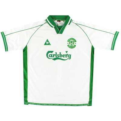 2000-00 Hibernian Le Coq Sportif Away Shirt XL