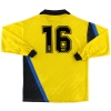2000-01 Atalanta Match Issue Third Shirt #16 L/S XL