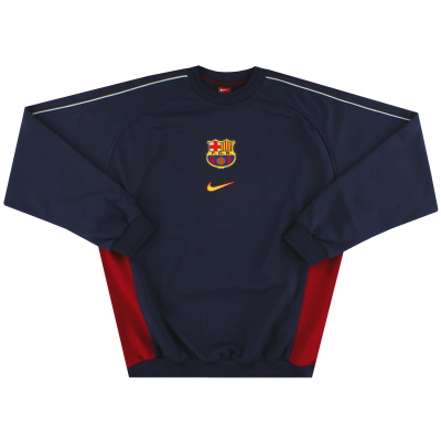 2000-01 Barcelona Nike Sweatshirt M