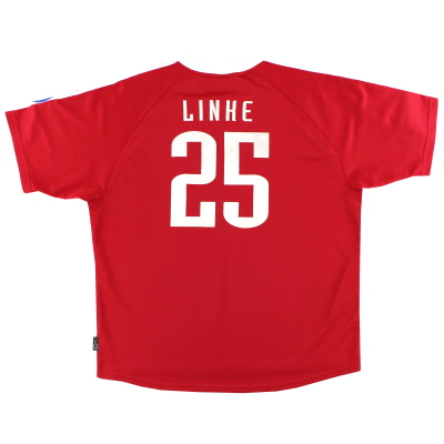2000-01 Bayern Munich adidas CL Home Shirt Linke #25 XL