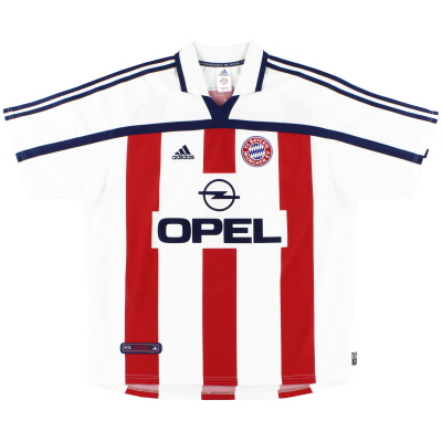 Camiseta adidas de visitante del Bayern de Múnich 2000-01 L