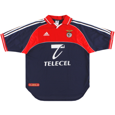2000-01 Benfica adidas Away Shirt L 