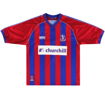 2000-01 Crystal Palace Heimtrikot L.