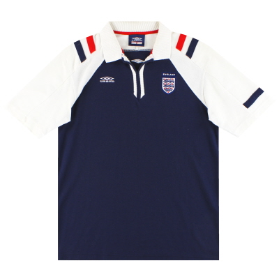 2000-01 England Umbro Polo Shirt XL