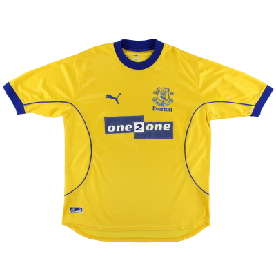 2000-01 Everton Puma Away Shirt M