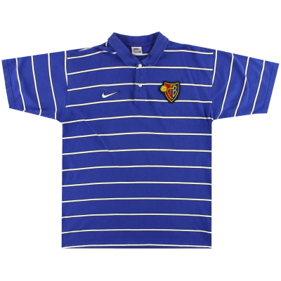 2000-01 FC Bâle Nike Polo M