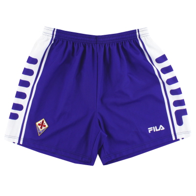 2000-01 Fiorentina Fila Home Pantaloncini L