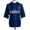 2000-01 Inter Milan Home Shirt Ronaldo #9 M