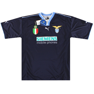 2000-01 Lazio Puma Европейская гостевая футболка *BNIB* XXL