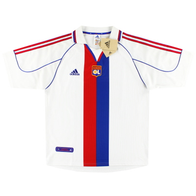 2000-01 Lyon adidas Home Shirt *dengan tag* L