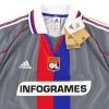 2000-01 Lyon adidas derde shirt *met kaartjes* XL