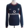 2000-01 Manchester United Third Shirt Sheringham #10 L/S M