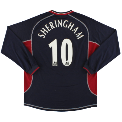 2000-01 Manchester United Third Shirt Sheringham #10 /