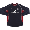 2000-01 Manchester United Umbro Third Shirt Sheringham #10 L/S XXL