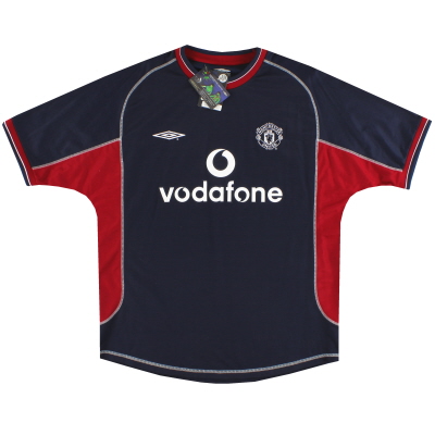Troisième maillot Manchester United Umbro 2000-01 * avec étiquettes * L