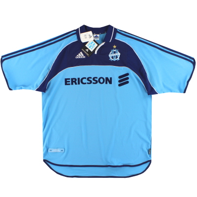 Troisième maillot adidas Olympique de Marseille 2000-01 * avec étiquettes * XL