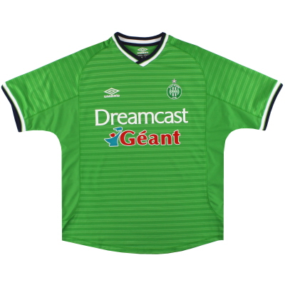 2000-01 Saint Etienne Umbro Home Shirt XL 