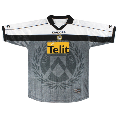 2000-01 Troisième maillot Udinese Diadora * Menthe * L