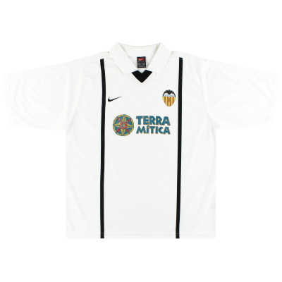 2000-01 Valencia Nike Basic Home Shirt XL 