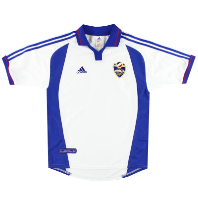 2000-01 Yugoslavia adidas Away Shirt *Seperti Baru* M