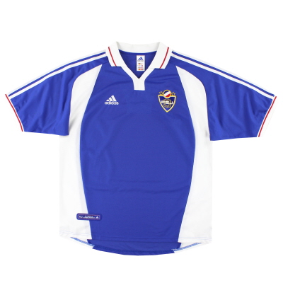 2000-01 유고 슬라비아 아디다스 홈 셔츠 M