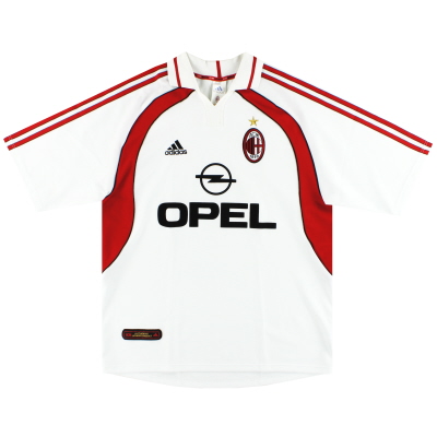 2000-02 AC Milan adidas Away Shirt L