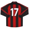 2000-02 Maillot domicile adidas Player Issue de l'AC Milan #17 L/SM