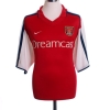 2000-02 Arsenal Home Shirt Bergkamp #10 L