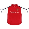2000-02 Arsenal Home Shirt Silvinho #16 M