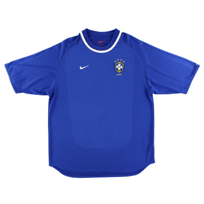 2000-02 Brazil Nike Away Shirt *Mint* M