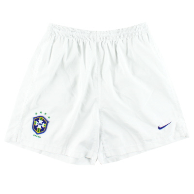 2000-02 Brasile Nike Pantaloncini da trasferta *Menta* S