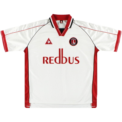 2000-02 Charlton Le Coq Sportif camiseta de visitante XXL
