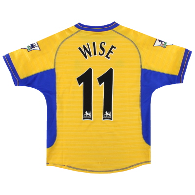 2000-02 Chelsea Umbro Away Shirt Wise #11 L.Boys 