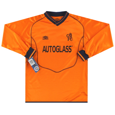 2000-02 Chelsea Umbro Goalkeeper Shirt *w/tags* L.Boys