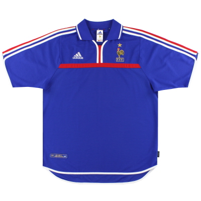 2000-02 France adidas Home Shirt XL 