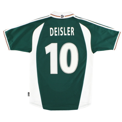 2000-02 Germany adidas Away Shirt Deisler #10 S