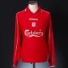 2000-02 Liverpool Home Shirt Owen #10 *Mint* L/S S