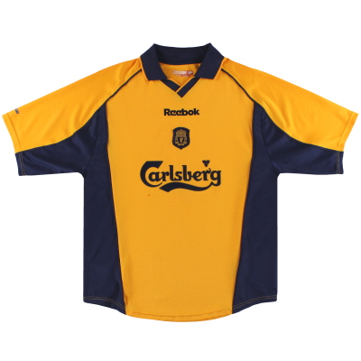 2000-02 Liverpool Reebok Away Shirt *Mint* L 