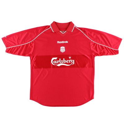 2000-02 Liverpool Reebok Home Maglia L