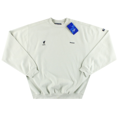 Sweat-shirt Liverpool Reebok 2000-02 * avec étiquettes * M