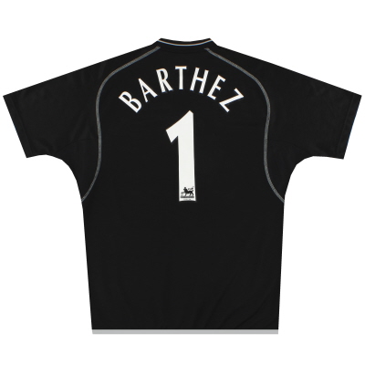 2000-02 Maillot de gardien Manchester United Umbro Barthez # 1 XL.Boys
