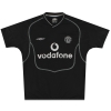 2000-02 Manchester United Umbro Goalkeeper Shirt Barthez #1 XL.Boys