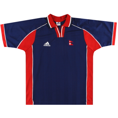 2000-02 Nepal adidas Auswärtstrikot XXL