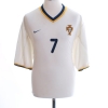 2000-02 Portugal Home Shirt Figo #7 XL