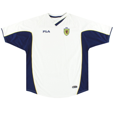 2000-02 Scotland Fila Away Shirt L