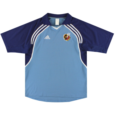 2000-02 스페인 아디다스 트레이닝 셔츠 XL