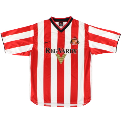 2000-02 Sunderland Nike Maillot Domicile L