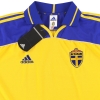2000-02 Schweden adidas Heimtrikot *mit Etiketten* XL
