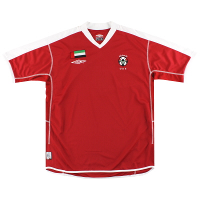 2000-02 UAE 엄브로 어웨이 셔츠 XL