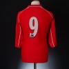 2000 Liverpool 'Ronnie Moran Testimonial' Player Issue Home Shirt #9 (Fowler)